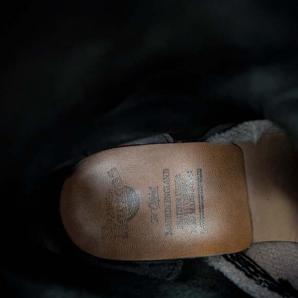 Vintage 1996 Dr. Martens Air Wair Size 6 US, 5 UK Navy Smooth 8 Eyelet Boots - Picture 13 of 14